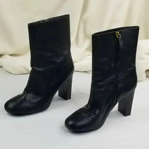 Zara Basic Collection Mid Calf Boots 40 (US 9-9.5) - Picture 4 of 12